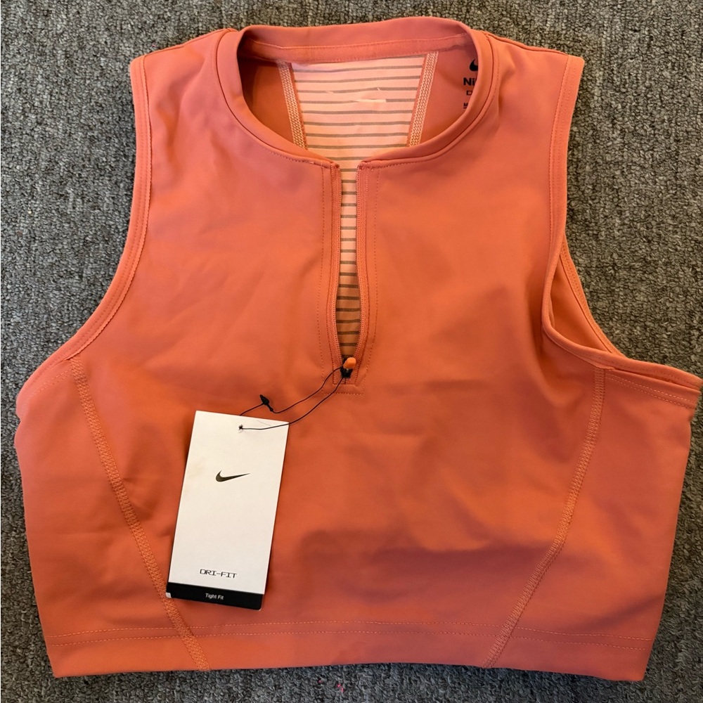 Nike Coral Sleeveless Active Top